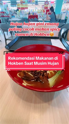 Cuaca hujan dingin gini emang paling cocok makan Ramen di Hokben, mana banyak promo lagi😋 #hokben #ramenhokben #tangerangkota #vouchertiktok #fyppppppppppppppppppppppp