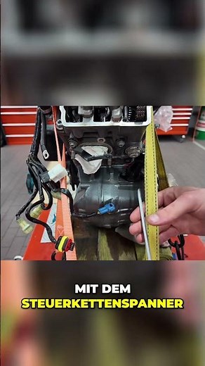 Motor zerlegen: Schwierigkeiten beim Steuerkettenspanner