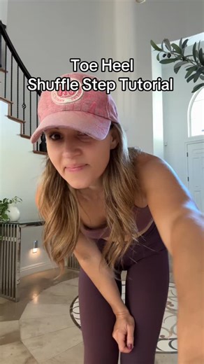 Masha Tal on Instagram: "Toe Heel Footwork Shuffle Step #shuffle #shuffledance #shuffletutorial #howtoshuffle #shufflegirl"