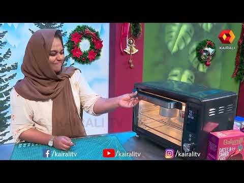 കേക്കിൽ ഒരു മനോഹരമായ ട്രീഹൗസ് |vanilla hot sponge cake recipe malayalam| Saifunnisa K |gravity cake