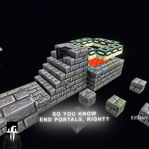 Rekrap disguises every end portal on Lifesteal SMP.