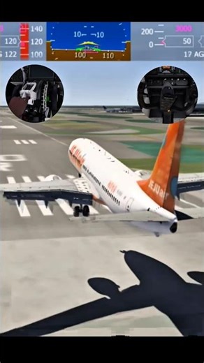 EXTREME B737 turbulence landing