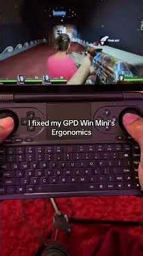I fixed my GPD Win Mini’s Ergonomics