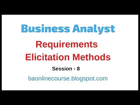 Requirements Elicitation Methods Tutorial | Business Analyst Techniques | Brainstorming Tutorial