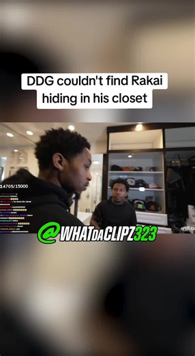DDG's Hilarious Closet Peek-a-Boo with Rakai