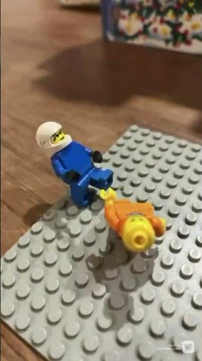 My kids made a Lego stop motion 😆😆 #lego #legostopmotion