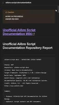 Alibre Script Documentation Site Browsing #Shorts #cad #alibre #alibrescript #coding #scripting