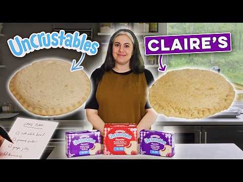 I Tried Making Homemade Uncrustables | Claire Recreates