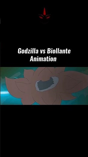 Godzilla vs Biollante 1st Form Animation