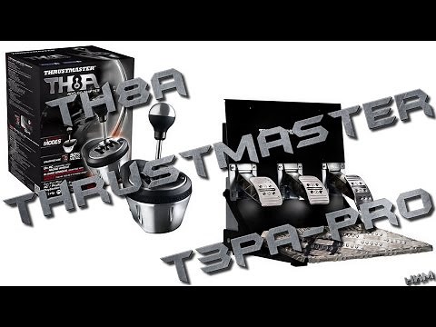 Test / Review - Thrustmaster Shifter TH8A et pédalier T3PA-Pro - H4ckmore