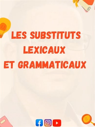 Les substituts lexicaux et grammaticaux. @Professeur Ouili Ali الأستاذ ويلي علي 🔴Youtube : @ouiliali ( https://www.youtube.com/@ouiliali ) 🔴Instagram :@ouiliali25 ( https://instagram.com/ouiliali25?igshid=YTQwZjQ0NmI0OA== ) 🔴 Tiktok : ouiliali ( tiktok.com/@ouiliali ) 🔴 Télégramme : https://t.me/ouiliali #bac2025 #textehistorique #3AS #apprendrelefrançais #أولى_ثانوي #ثانية_ثانوي #ثالثة_ثانوي #بكالوريا_2025 #دراهم