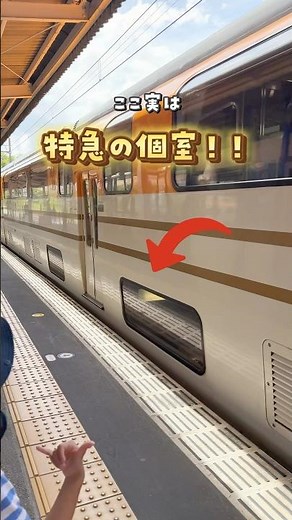 【追加料金無しで乗れる！特急列車の個室が快適過ぎた🚃✨】