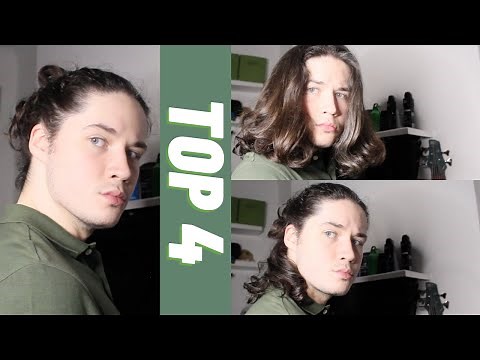 Top 4 Ways To Style Men's Long Hair