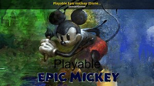 Playable Epic mickey (Disney club mod) Mod for Friday Night Funkin' | FNF Mods