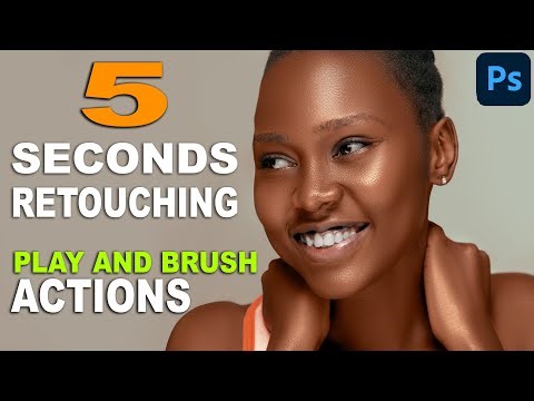 Retouching Skin In Seconds Using These Photoshop Actions
