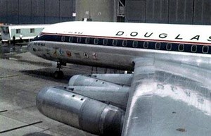 Film from the collection of Ron Grier. Rare footage of the DC-8-62 Prototype roll-out on June 28, 1966. For educational & non commercial purposes only. Check out our You Tube channel to see hundreds of VINTAGE & RARE airliner videos! http://youtube.com/user/mcdonnell220 | Classic Airliner Videos