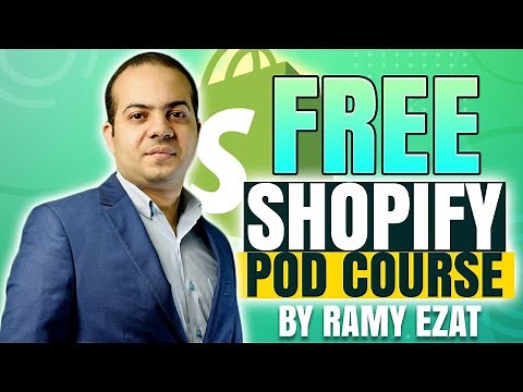 كورس شوبيفاي مجاني - الطباعة عند الطلب - Shopify Print On Demand