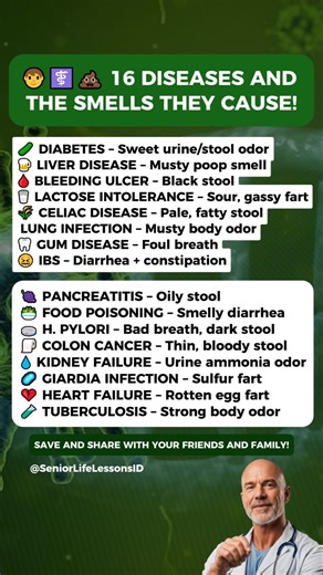 16 Body Odors That Reveal Serious Health Problems 🚨