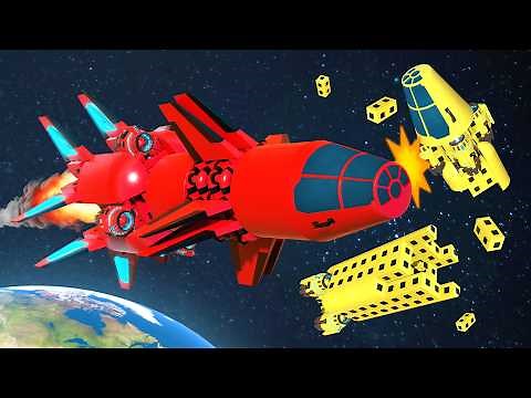Build a MEGA ROCKET Challenge in Trailmakers!