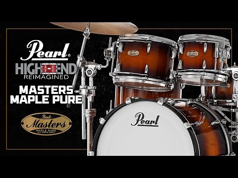 Pearl Drums • MASTERS MAPLE PURE Performance