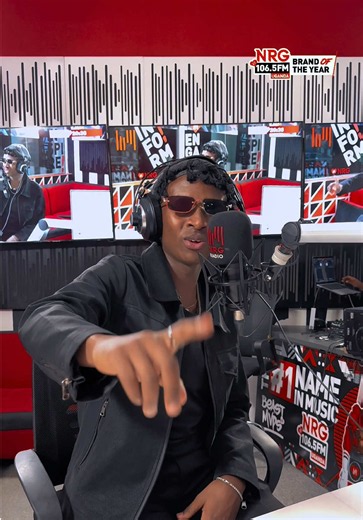 Big man himself came to release his new song here first time. Listen check it out.🎤🔥 @Nontis #NRGRadioUG #NRGBangBang
