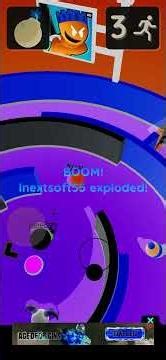 Pass The Bomb - Invert Mode Win The Battle with no Power Ups