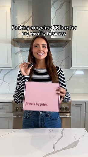 Pack a Mystery PR Box with me💖📦 Our mystery PR boxes contain 6-10 items and are valued at $200! They are finally back in stock in both silver & gold✨ | Jewels By Jules