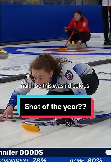 Incredible Curling Shot: Olympic Highlights