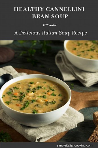 Italian Cannellini bean soup