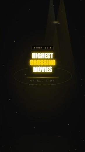 Top 20 Highest Grossing Movies of All Time 🎬💰 (Box Office Ranking 📊)