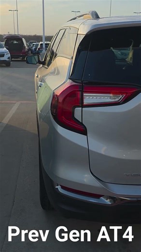 Previous Generation Terrain AT4 and New Generation Terrain AT4. What are your thoughts