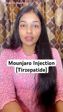 Mounjaro injection (Tirzepatide) Weigh-loss injection #drragz #weightloss #injection