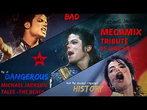 Michael Jackson [Super MegaMix] Tribute (June 25, 2016) HD