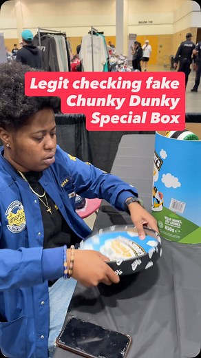 6.1M views · 65K reactions | Legit check: Fake Nike Dunk SB Chunky Dunky Special Box | Sneaker Con | Facebook