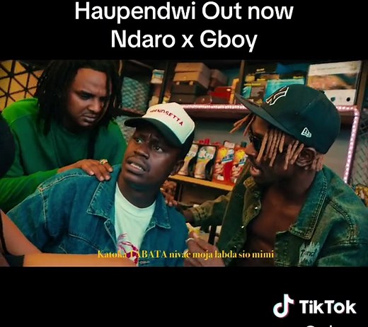 IPO YOUTUBE TAYALI Ndaro x G boy HAUPENDWI