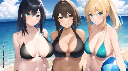 [TG TF] 性转动画 沙滩时间到