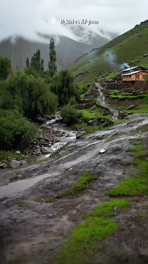 باراني منظره 🥰 Beautiful place Afghanistan village 4K #beautychallenge #Afghanistan #نوریستان #beauty | Mukhles Afghan