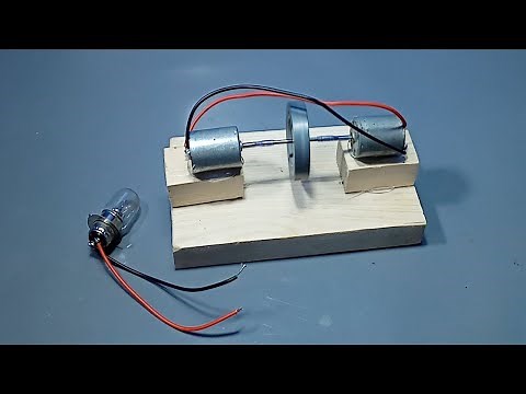 How to Make Free Energy Flywheel Generator At Home