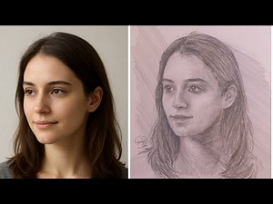 How to Draw a Realistic Portrait Pencil Portrait Tutorial for Beginners