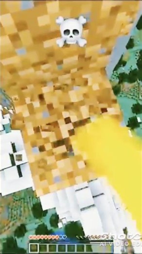 Perfect Minecraft MLG 😎 👉 #MinecraftShorts