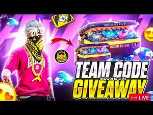 LIVE GIVEAWAY CUSTOM REDEEM CODE AND GUILD TEST 1VS2 REDEEM CODE