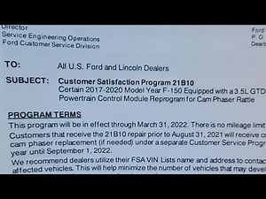 New Ford 3.5L Ecoboost Cam Phaser CSP 20B10 AND 21N03 2017- 2020 Ford F150
