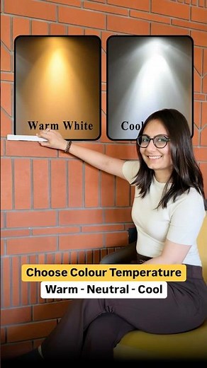 ✅ Lighting Colour Temperature - Warm vs Neutral vs Cool #home #interiordesign
