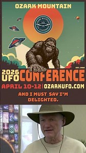 Why You Should Be at the Ozark Mountain UFO Conference 2026 Dr. Sam Osmanagich 2