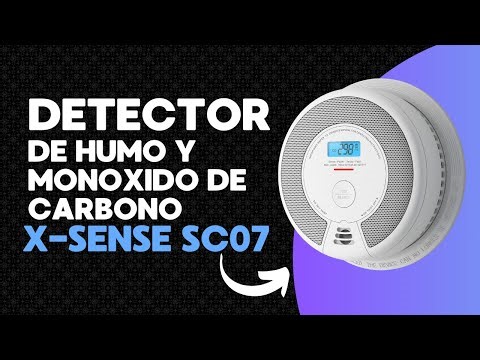 Detector de humo y Monoxido de Carbono X-SENSE SC07 .