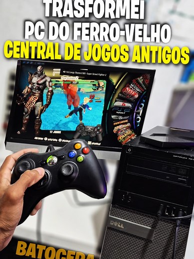 Transformação de PC I7 em Central Multijogos com Batocera