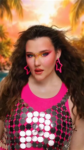 Визажист Макияж Калининград on Instagram: "Zara Larsson makeup 🌴💖"