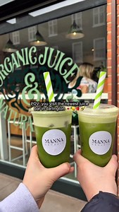 Visit | Tees Valley on Instagram: "The newest organic juice bar to arrive here in Darlington! 磻 Open for less than one month, @manna_organic is your new local spot for organic juice, smoothies, wellness shots and natural snacks.  Share with your friends and start planning your first visit! ✨ #darlington #mannaorganic #organicjuice #smoothie #visitteesvalley"