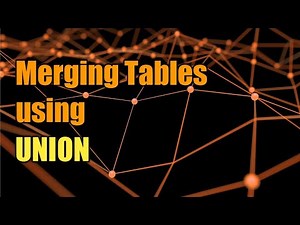 How to merge two tables without any repetition in SQL/DBMS?