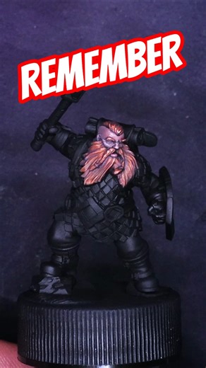 Miniature Painting Ginger Beards for Dwarves #warcrow #beard #dwarf